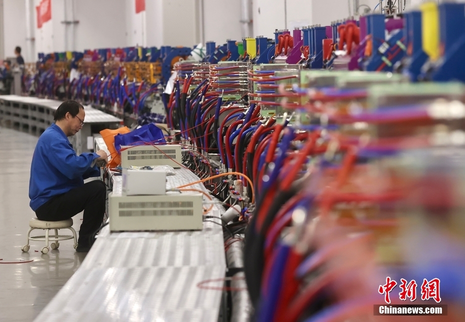 Constru??o da fonte de fótons de alta energia segue em andamento em Beijing