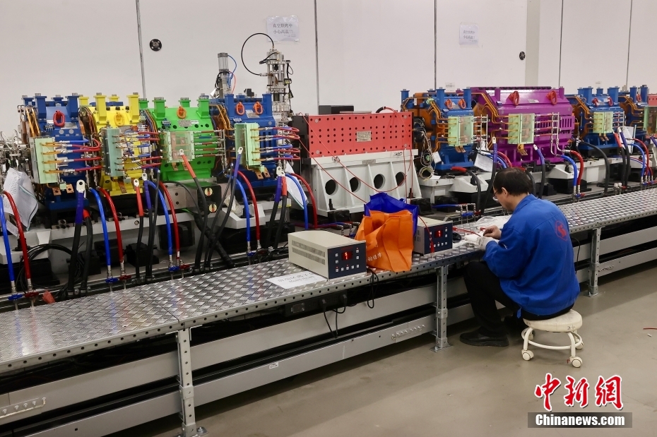 Constru??o da fonte de fótons de alta energia segue em andamento em Beijing