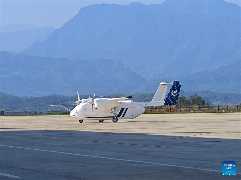Sistema aéreo n?o tripulado comercial desenvolvido pela China está pronto para voo inaugural