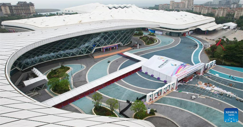 Haikou: arrancam preparativos para a 4a Exposi??o Internacional de Produtos de Consumo da China