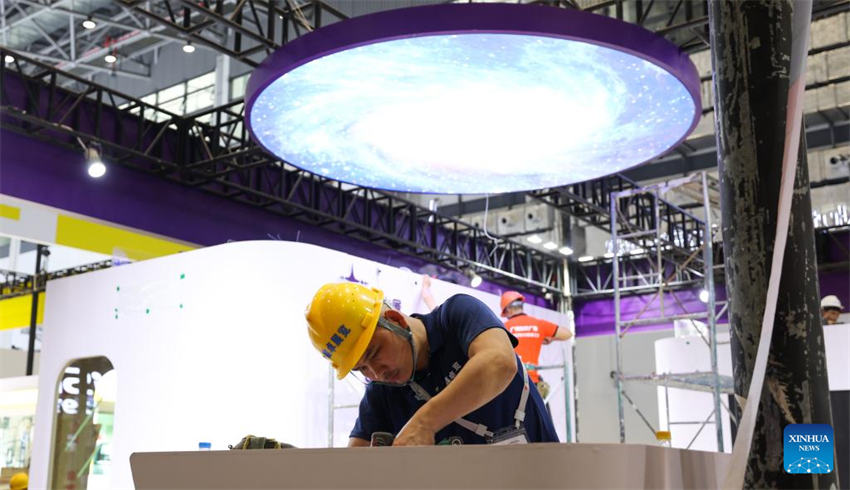 Haikou: arrancam preparativos para a 4a Exposi??o Internacional de Produtos de Consumo da China