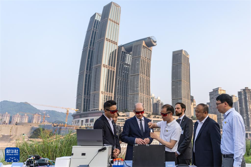 Chanceler alem?o Scholz inicia segunda visita à China