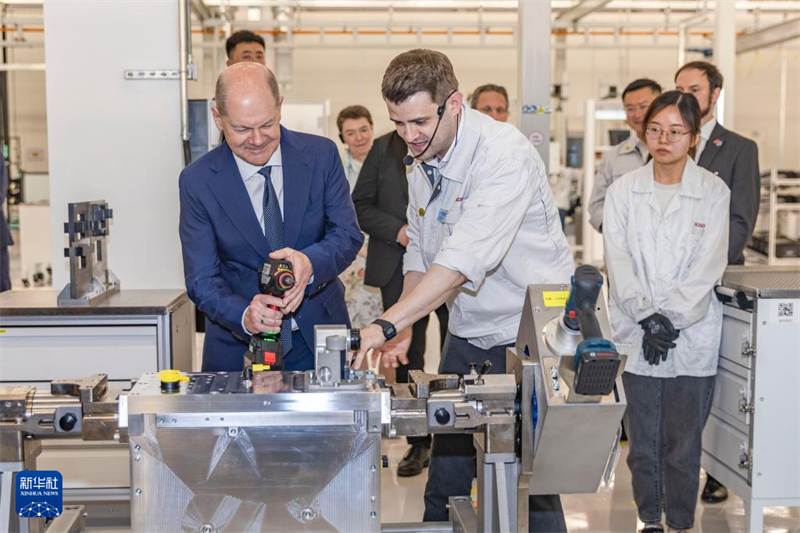 Chanceler alem?o Scholz inicia segunda visita à China