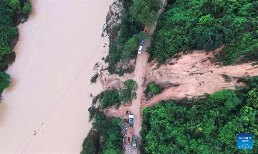 Grandes inunda??es atingem Guangdong, no sul da China