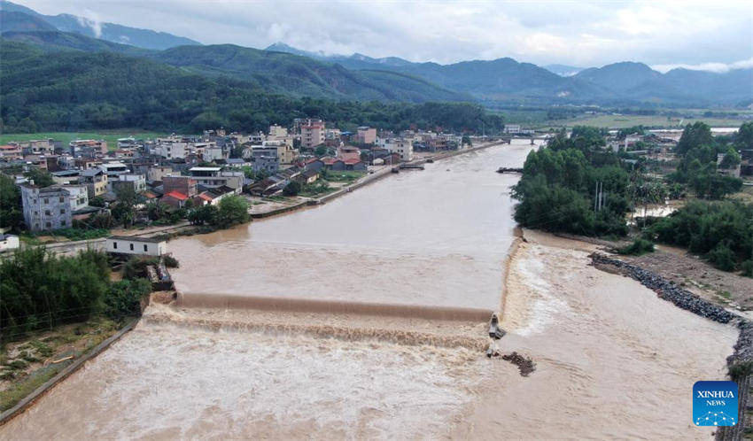 Grandes inunda??es atingem Guangdong, no sul da China