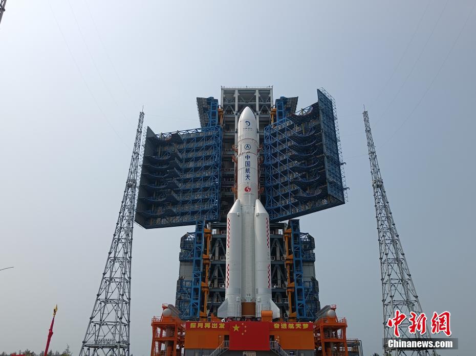 China se prepara para lan?ar sonda lunar Chang'e-6