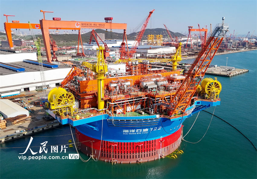 Primeira instala??o FPSO da ásia entregue no leste da China