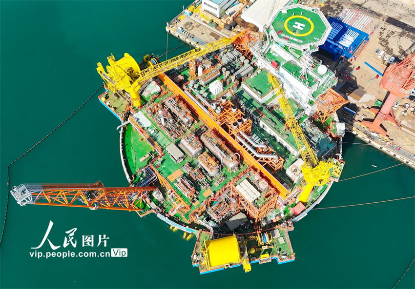 Primeira instala??o FPSO da ásia entregue no leste da China