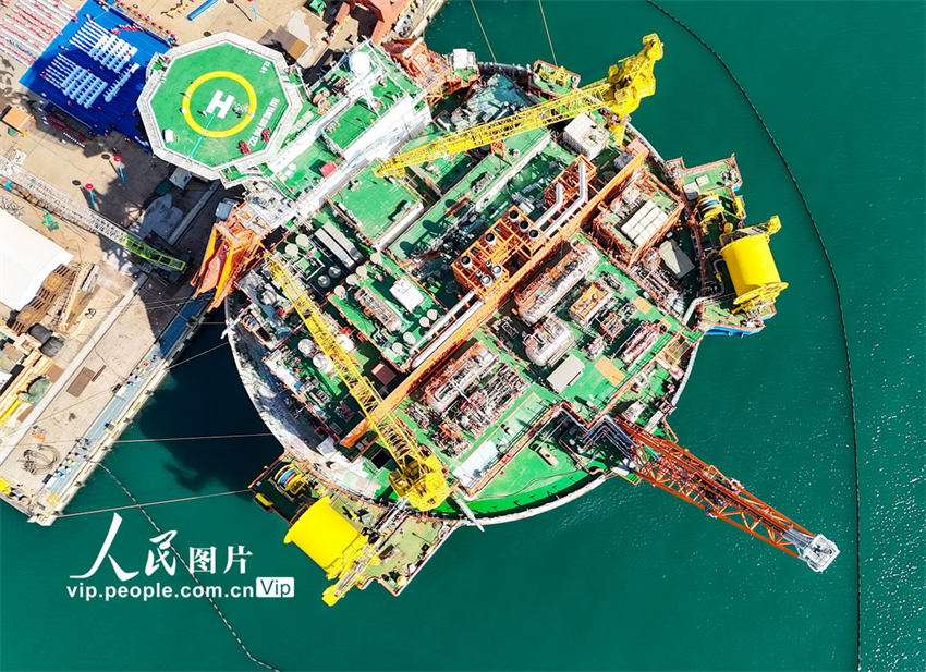 Primeira instala??o FPSO da ásia entregue no leste da China