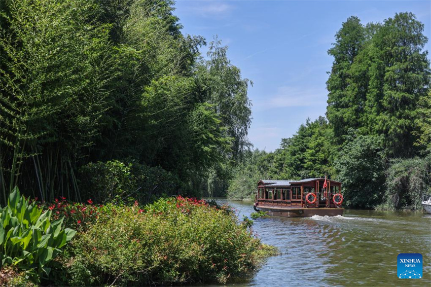 Parque nacional de zonas úmidas de Zhejiang realiza esfor?os para melhorar ambiente ecológico