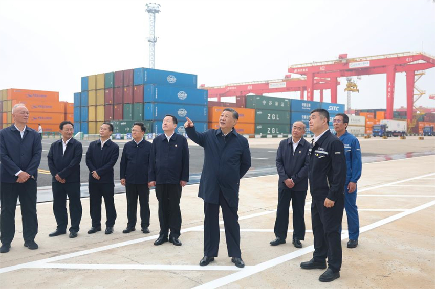 Xi Jinping pede avan?o da reforma para promover moderniza??o durante inspe??o em Shandong