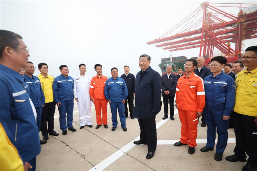 Xi Jinping pede avan?o da reforma para promover moderniza??o durante inspe??o em Shandong