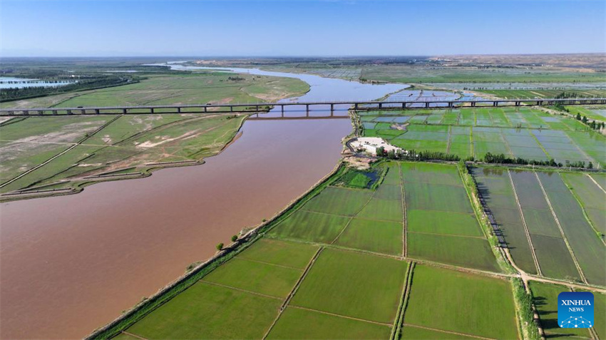 Galeria: cenário do rio Amarelo em Yinchuan