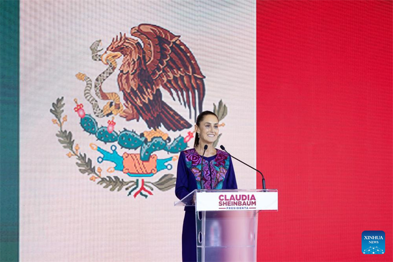 Claudia Sheinbaum declara vitória nas elei??es presidenciais do México