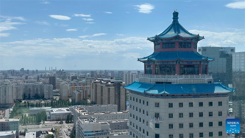 Galeria: panorama da cidade de Astana, no Cazaquist?o