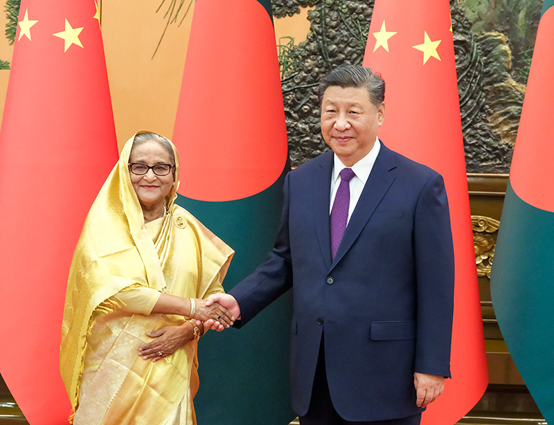 China e Bangladesh elevam seus la?os para parceria de coopera??o estratégica global