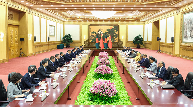 China e Bangladesh elevam seus la?os para parceria de coopera??o estratégica global