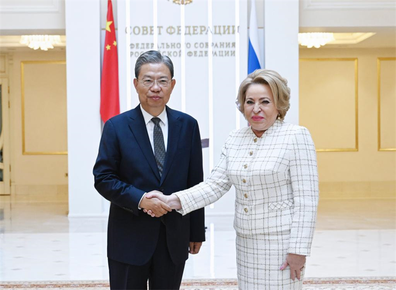 Chefe do Legislativo chinês faz visita oficial de boa vontade à Rússia e participa de reuni?o sobre coopera??o parlamentar