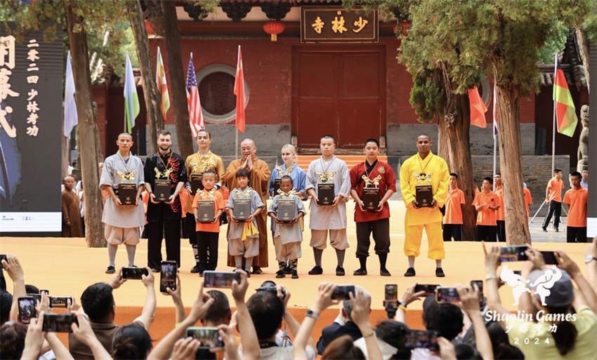 Jogos Shaolin de 2024 contam com 124 discípulos de 47 países e regi?es