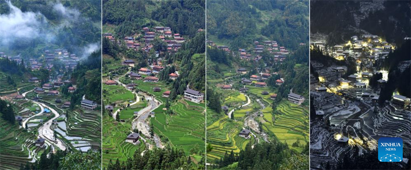 Aldeia do grupo étnico Miao na China promove revitaliza??o rural para maior desenvolvimento