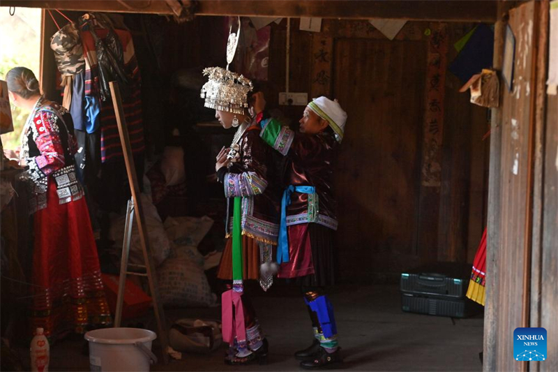 Aldeia do grupo étnico Miao na China promove revitaliza??o rural para maior desenvolvimento