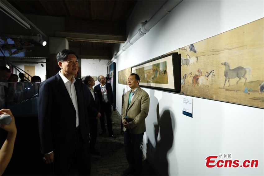 Exposi??o de cultura esportiva chinesa realizada em Paris