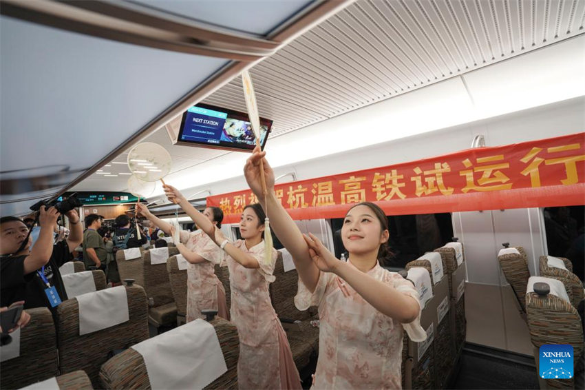 Nova ferrovia de alta velocidade impulsionará integra??o do Delta do Rio Yangtze da China