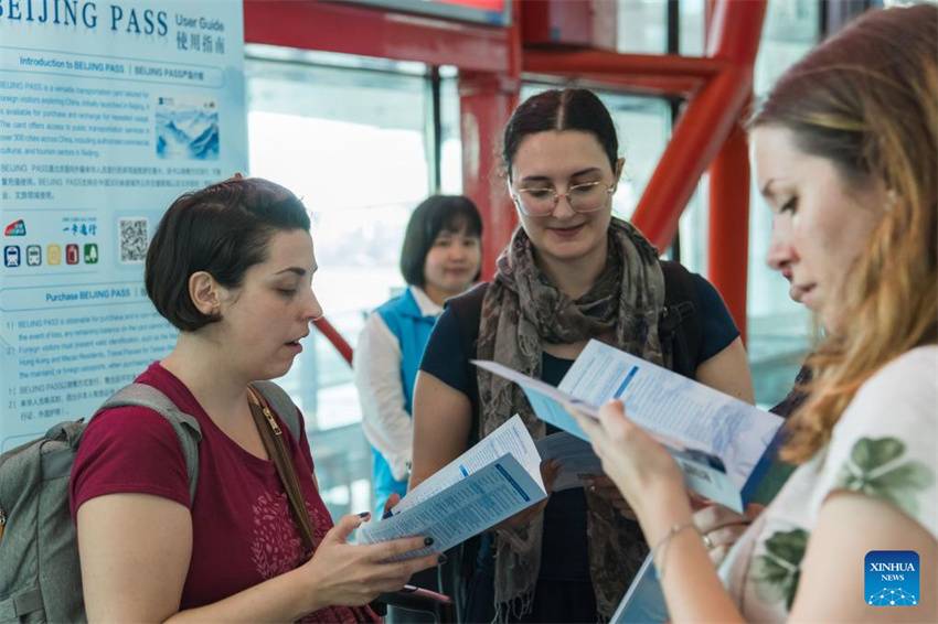 Beijing emite cart?es pré-pagos para visitantes internacionais