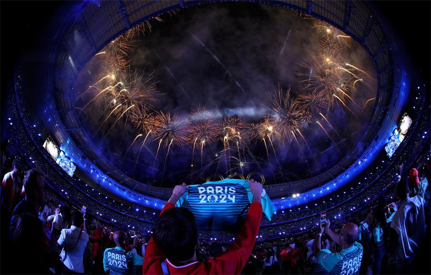 Galeria: destaques da cerim?nia de encerramento dos Jogos Olímpicos de Paris 2024