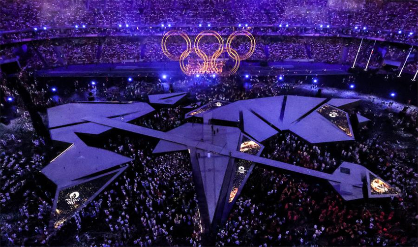 Galeria: destaques da cerim?nia de encerramento dos Jogos Olímpicos de Paris 2024