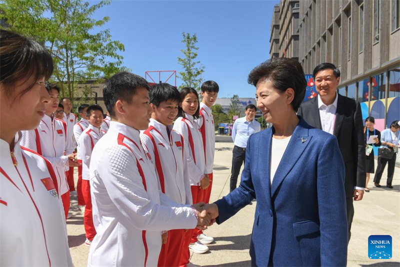 Representante especial de Xi Jinping congratula Fran?a por organizar com sucesso os Jogos Olímpicos de Paris