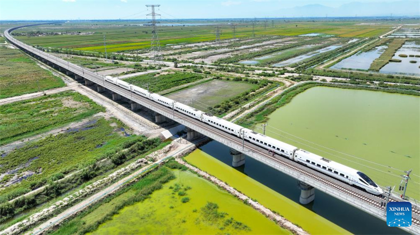 Exercício?de?simula??o?contra?falhas?realizado na?ferrovia?de?alta?velocidade?Baotou-Yinchuan
