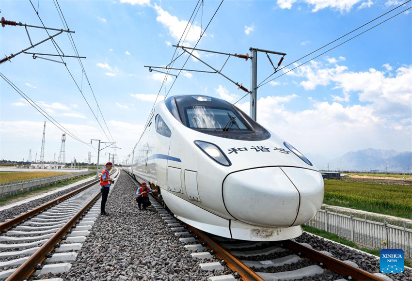 Exercício?de?simula??o?contra?falhas?realizado na?ferrovia?de?alta?velocidade?Baotou-Yinchuan