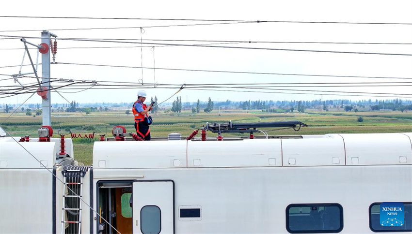 Exercício?de?simula??o?contra?falhas?realizado na?ferrovia?de?alta?velocidade?Baotou-Yinchuan