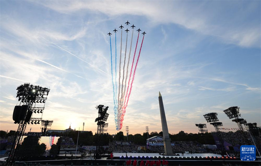 Cerim?nia de abertura dos 17o Jogos Paralímpicos de Ver?o realizada em Paris