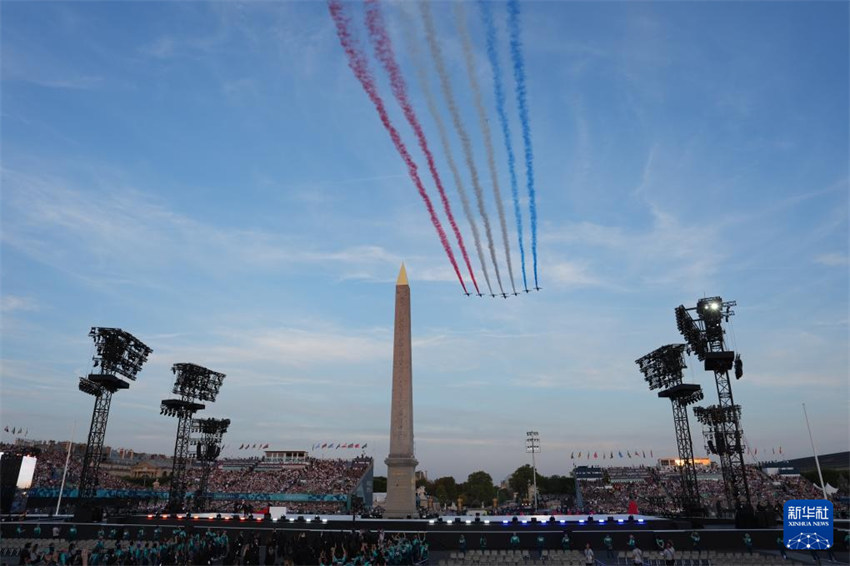 Cerim?nia de abertura dos 17o Jogos Paralímpicos de Ver?o realizada em Paris