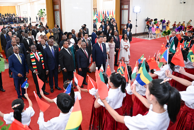 FOCAC: Xi Jinping recebe líderes africanos e elogia la?os modelo China-áfrica antes da grande cimeira