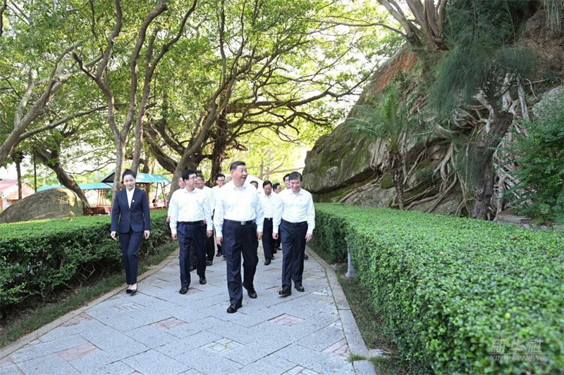 Xi Jinping? inspeciona Zhangzhou em Fujian, leste da China