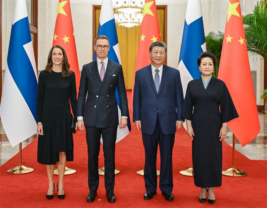 Xi Jinping incentiva mais coopera??o China-Finlandia em setores emergentes