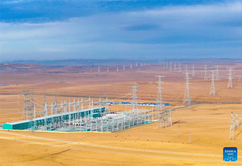 Novo projeto de ultra-alta tens?o come?a a operar no norte da China