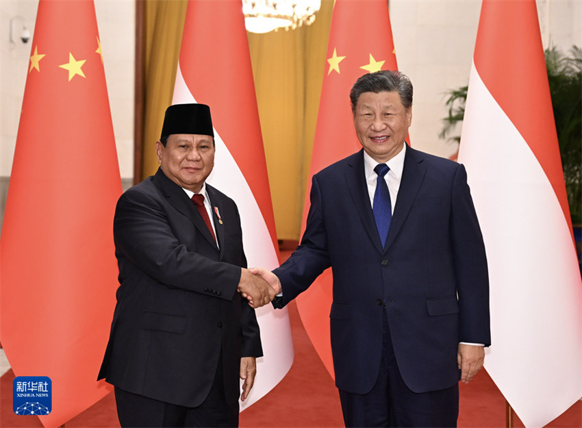 Presidentes chinês e indonésio prometem esfor?os conjuntos para construir comunidade com futuro compartilhado