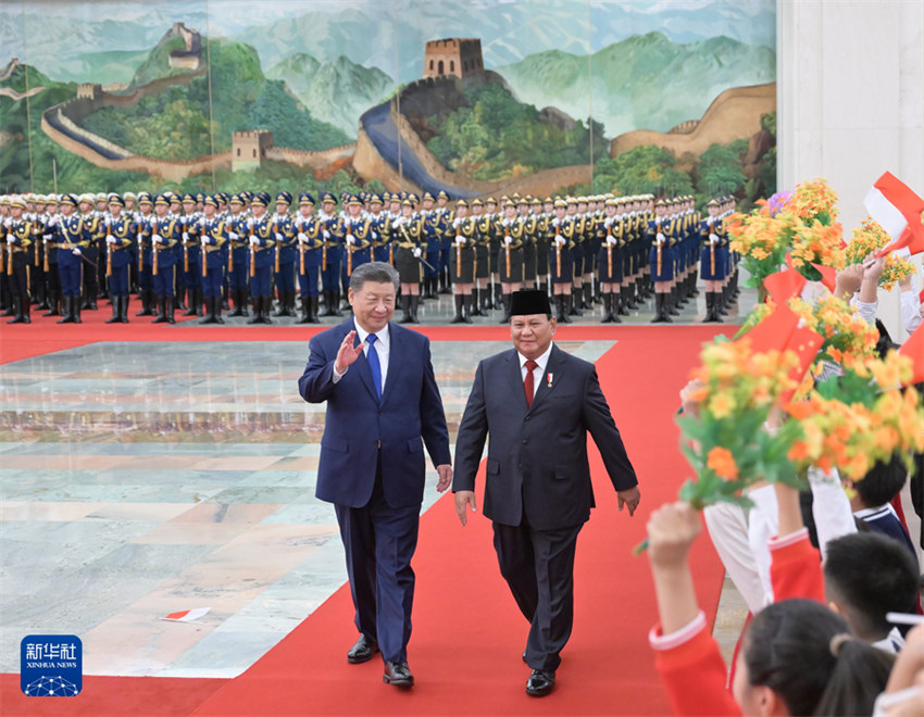 Presidentes chinês e indonésio prometem esfor?os conjuntos para construir comunidade com futuro compartilhado
