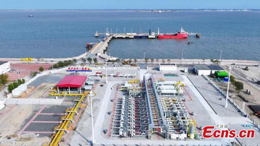 Primeira esta??o de armazenamento de gás offshore da China entra em opera??o