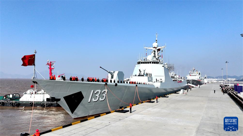 China envia nova frota da marinha em miss?o de escolta no Golfo de áden