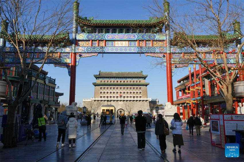 Beijing: Torre de Arquearia de Zhengyangmen é reaberta ao público