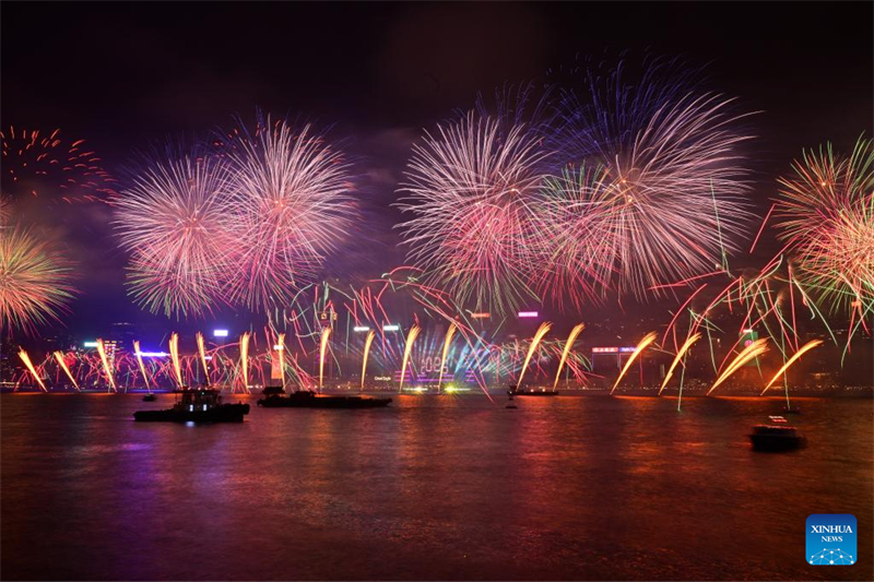 Celebra??o do Ano Novo em Hong Kong