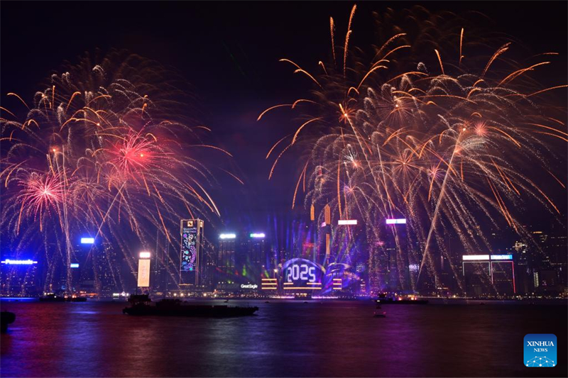 Celebra??o do Ano Novo em Hong Kong