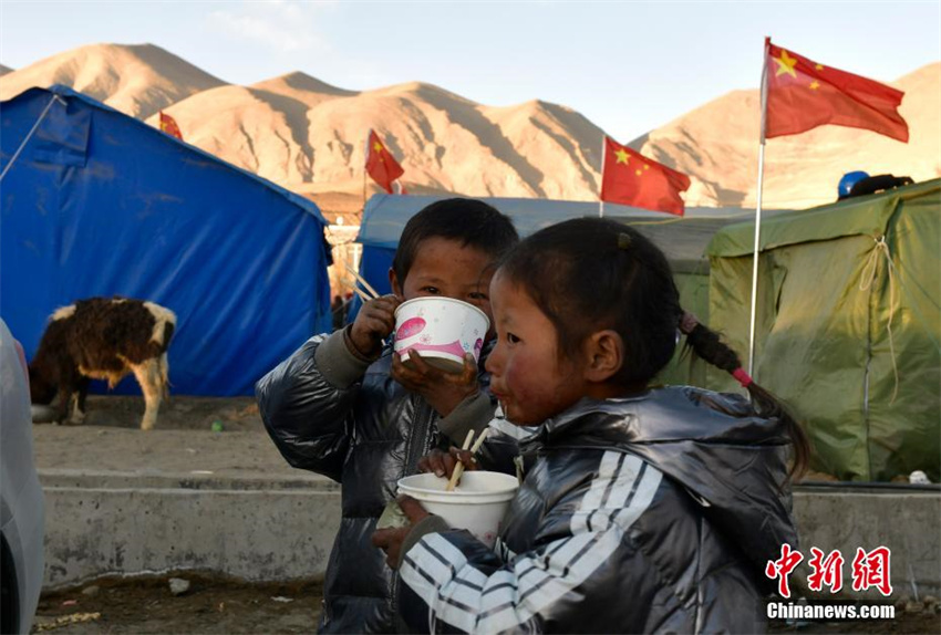 Xizang: condi??es básicas de vida das pessoas afetadas pelo terremoto est?o garantidas