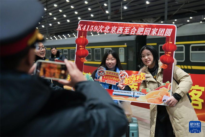 Corrida de viagens do Festival da Primavera da China come?a