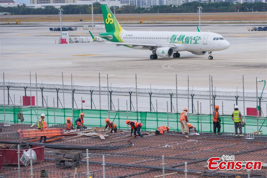 Expans?o do Aeroporto Internacional Phoenix de Sanya está em andamento